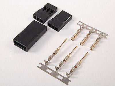 Male/Female Servo Connector / Plug 1 Pair