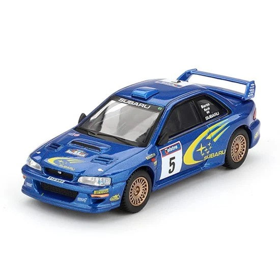 MiniGT 1:64 Subaru Impreza #5 WRC99 1999 Rally Australia Winner