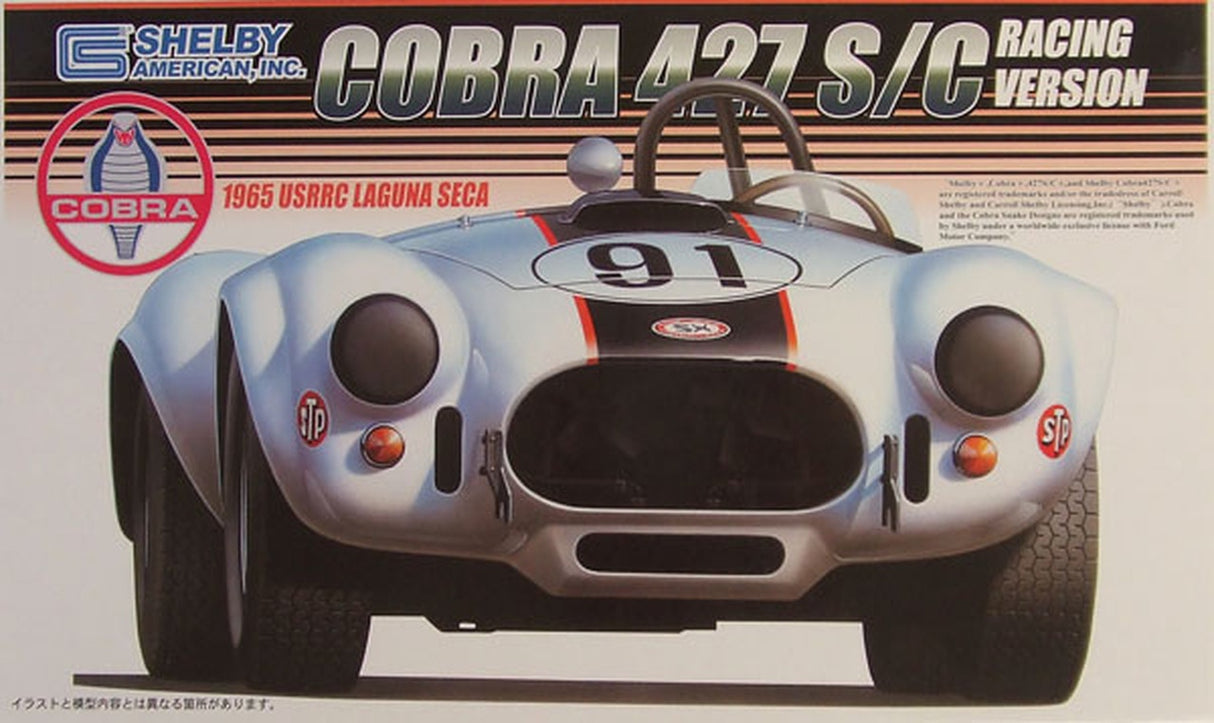 *Aged Decals* Fujimi 1:24 Cobra 427 S/C 1965 USRRC