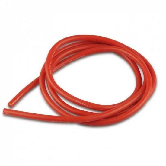 RCP Ultra Flex Silicone Wire 12AWG Red 1m