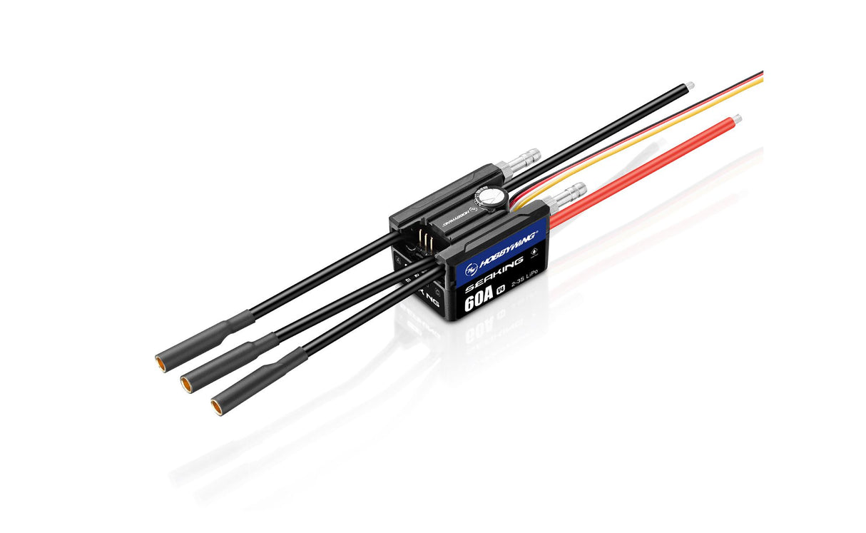 Hobbywing 30302202 SeaKing 60A V4 Brushless Marine ESC