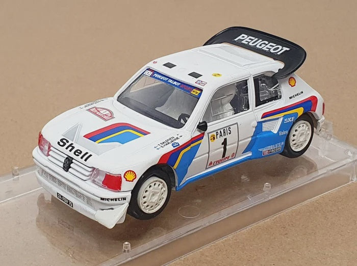 "Pre owned" Vitesse 1/43 Scale Peugeot 205 Turbo Evo 2 #1 Monte Carlo Rally 1986