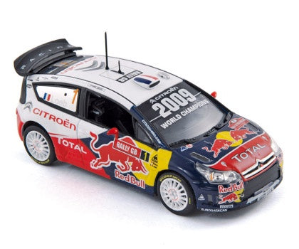 Norev 1:43 2009 Citroen C4 WRC #1 Rallye de Grande Bretagne