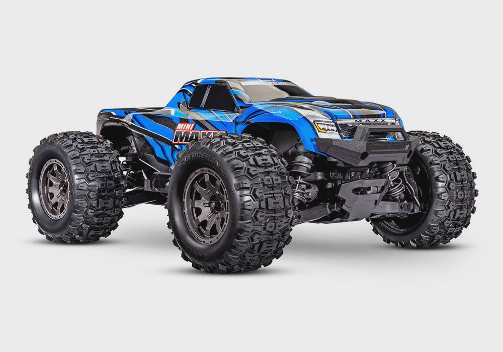 Traxxas Mini Maxx 4WD Monster Truck B/Less 2S Blue