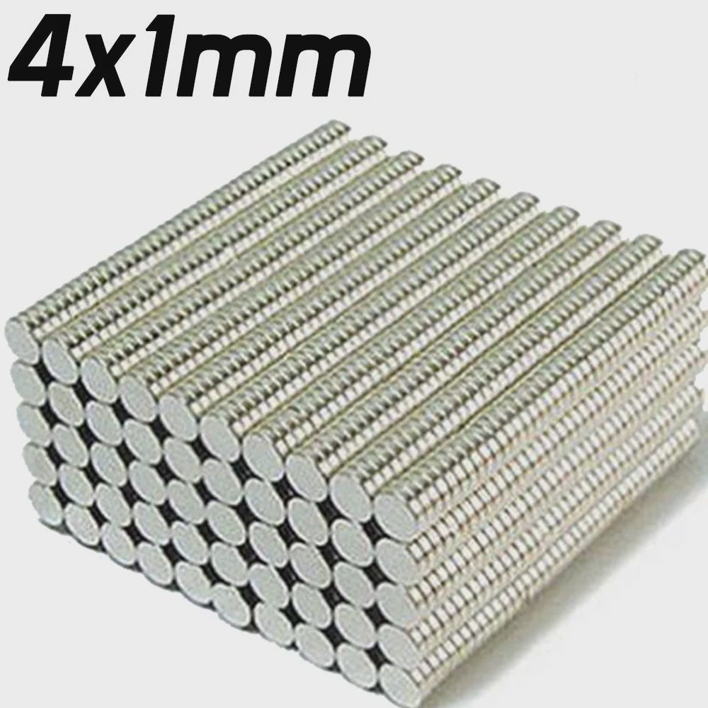 Neodymium Magnet 4mm x 1mm 10PCS