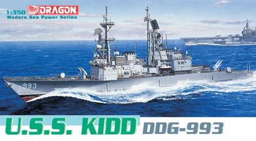 Dragon 1:350 USS Kidd DDG-993