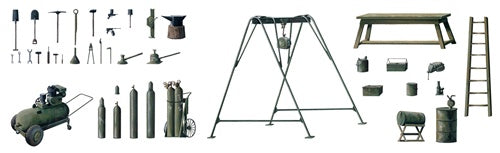 Italeri 1:35 Field Tool Shop