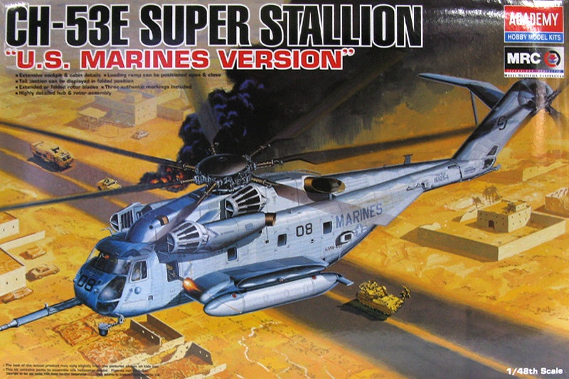 Academy 1:48 CH-53E Super Stallion US Marines Vers. (LW)