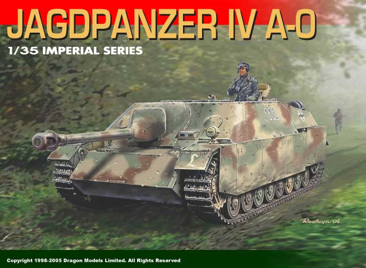 *Clearance* Dragon 1:35 Jagdpanzer IV A-O