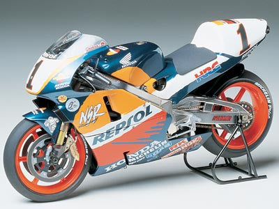 *Vintage, Aged Decals, Extras* Tamiya 1:12 Repsol Honda NSR500 '98 (LW)