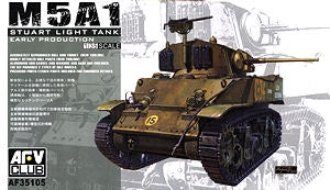 AFV 1:35 M5A1 Stuart Light Tank Early Prod.