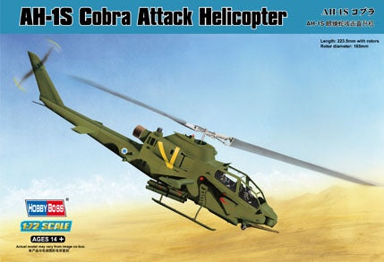 *Clearance* HobbyBoss 1:72 AH-1S Cobra Attack Helicopter (LW)