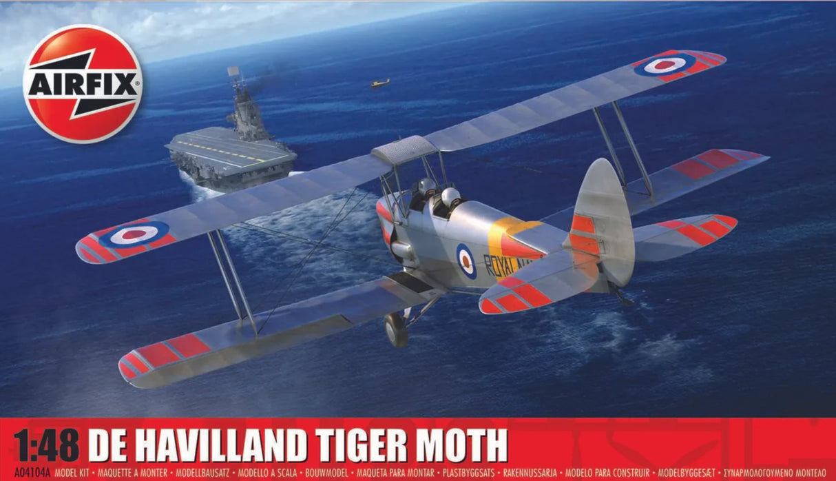 Airfix 1:48 De Havilland Tiger Moth DH82A