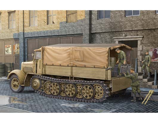 Trumpeter 1:35 German Sd.Kfz.7 KM m 11 (Late Vers.) (LW)