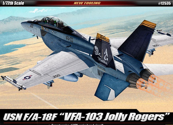 Academy 1:72 USN F/A-18F "VFA-103 Jolly Rogers"