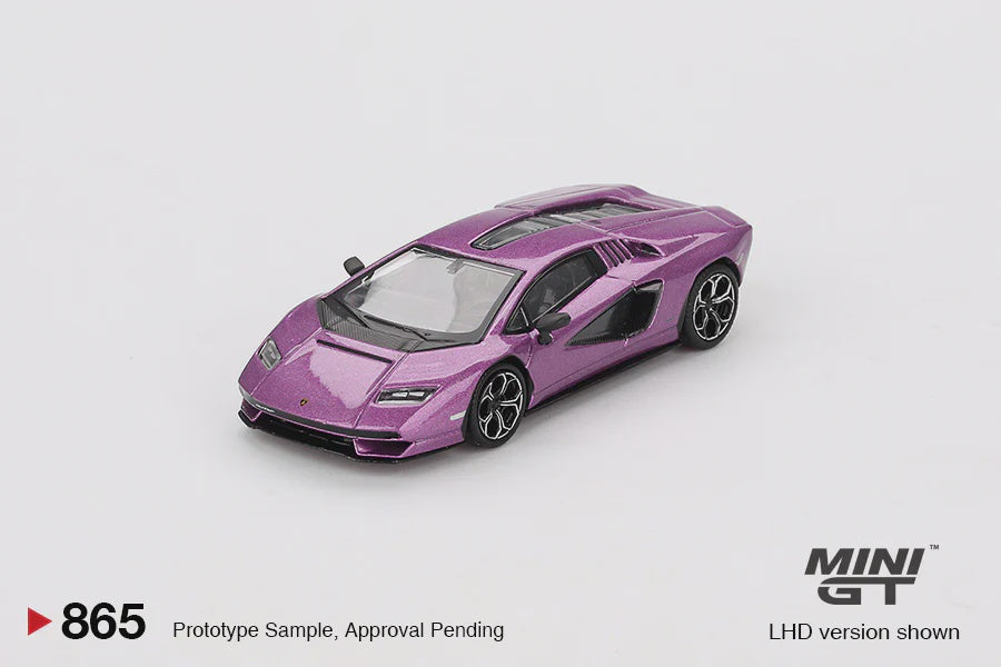 MiniGT 1:64 Lamborghini Contach LPI 8002-4 Viola 30TH