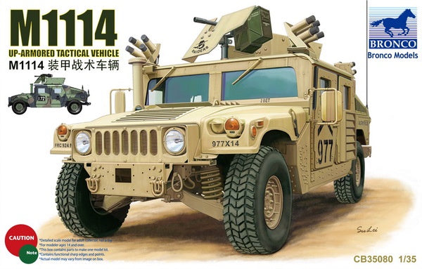 Bronco 1:35 M114 Up-Armoured Tactical Vehicle (LW)