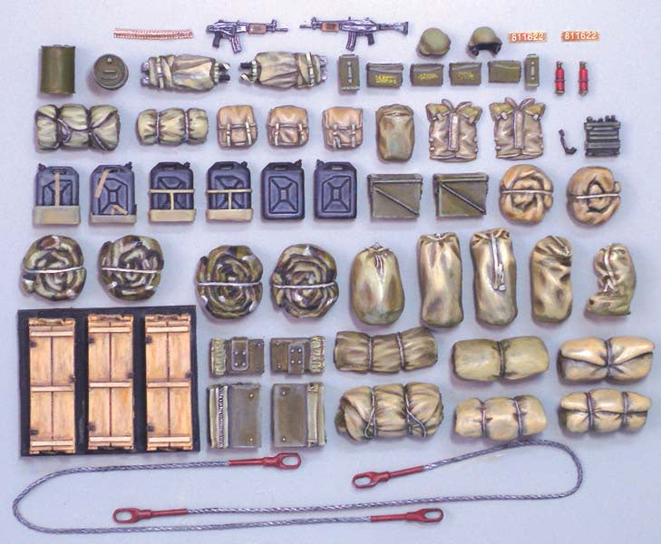 Legend 1:35 I.D.F Tank Accessory Resin Set