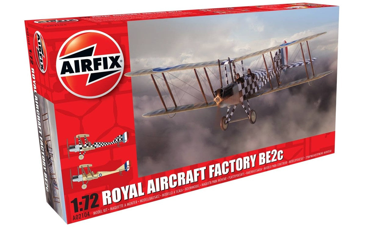 Airfix 1:72 Royal Aircraft Factory BE2c (FMS)