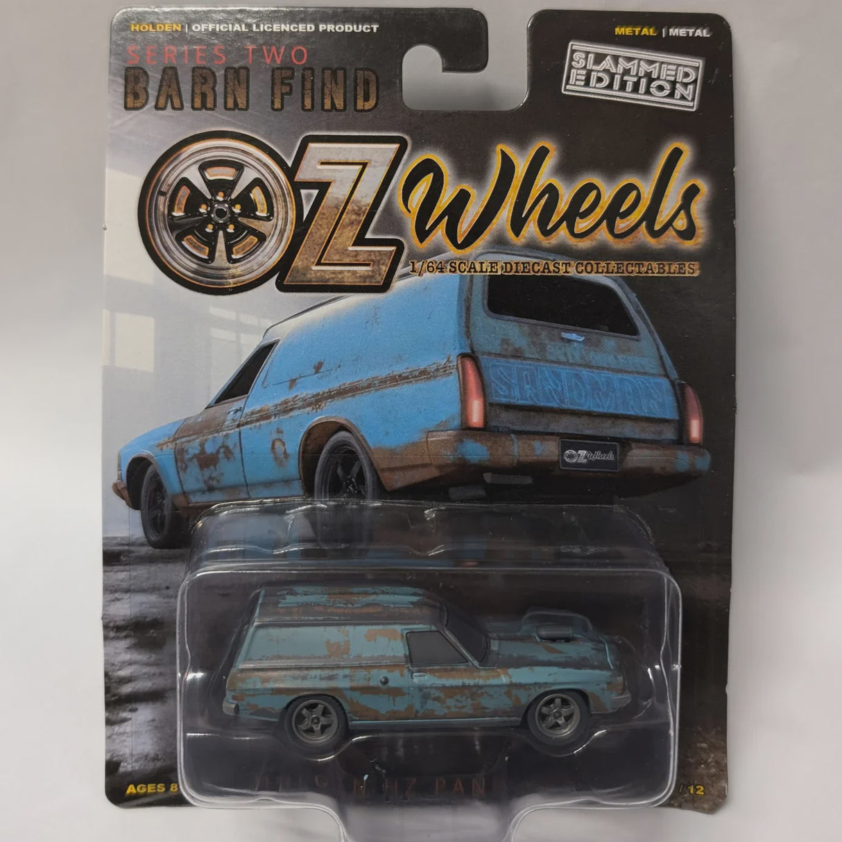 DDA OZ Wheels 1:64 Barn Find Holden HZ Panelvan