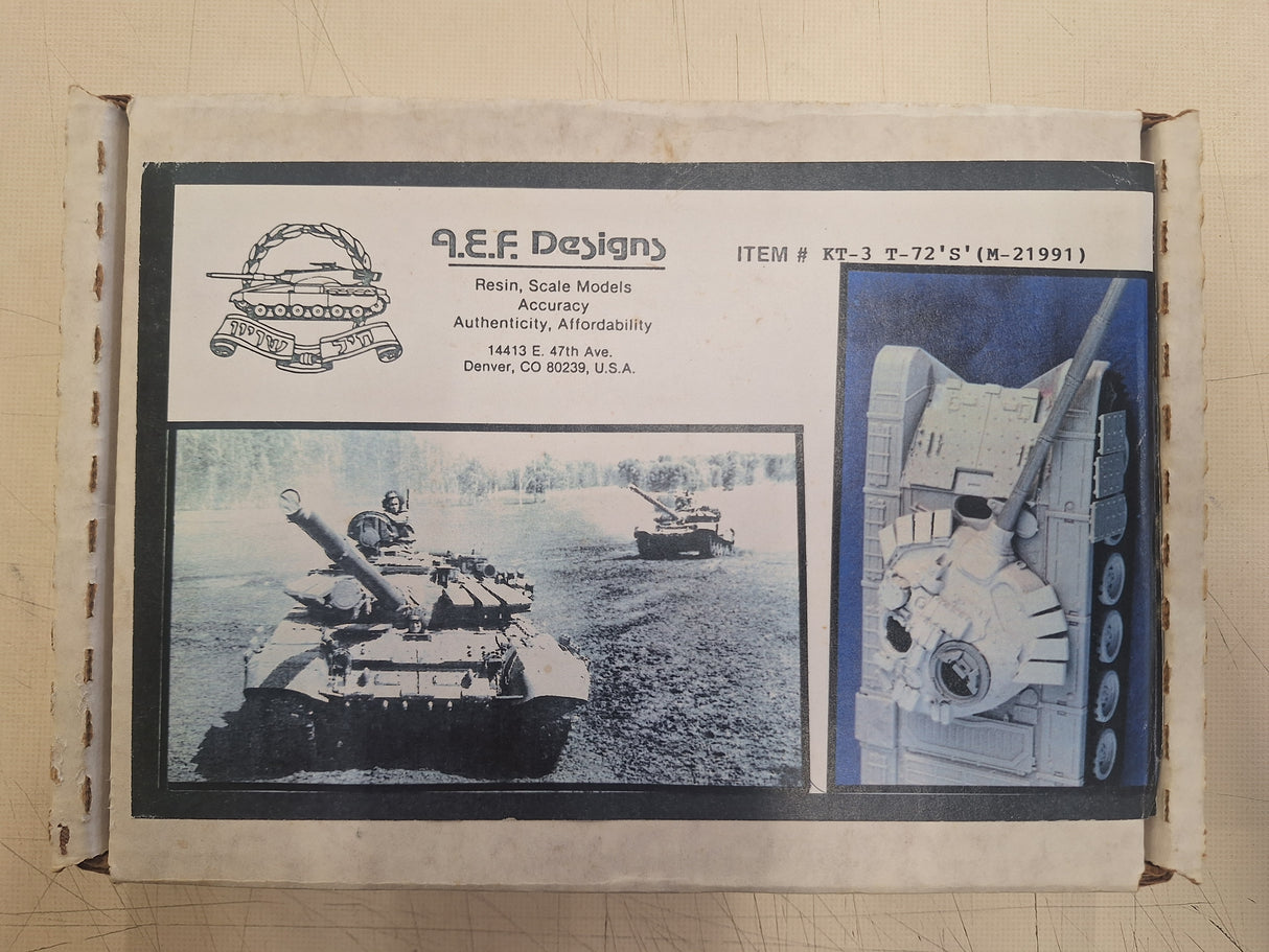 AEF 1:35 T-72 'S' (M-21991) Resin Conversion Kit