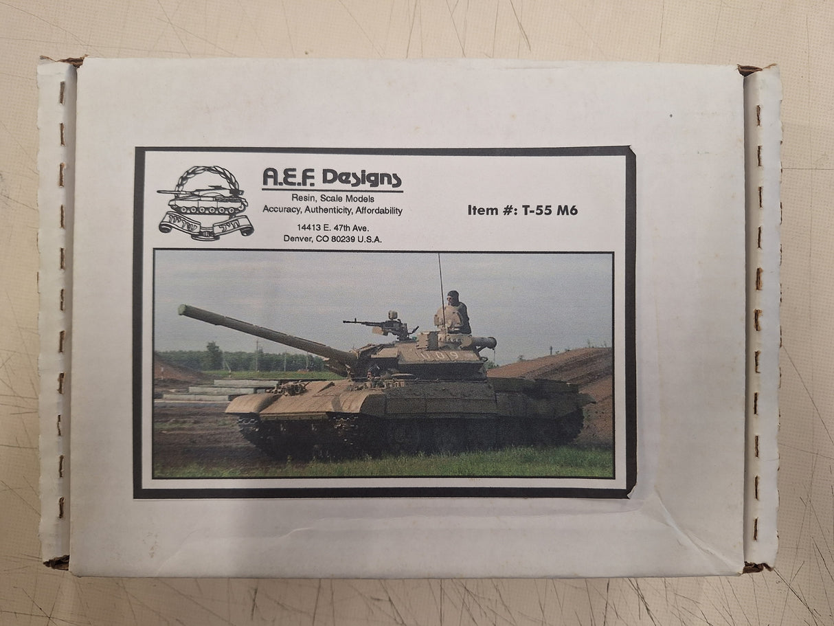 AEF 1:35 T-55 M6 Conversion Resin Set for Tamiya T-55
