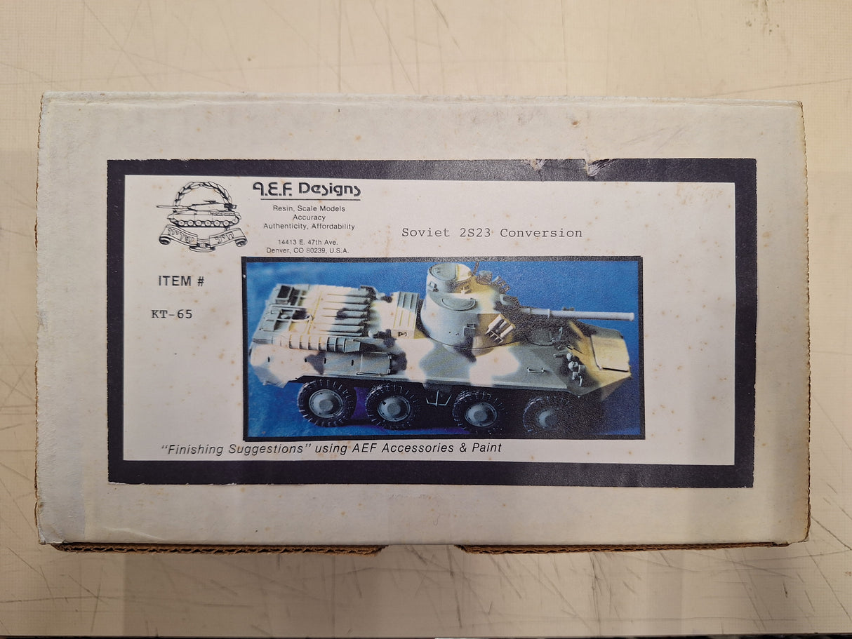 AEF 1:35 Soviet 2S23 Conv. Resin Set