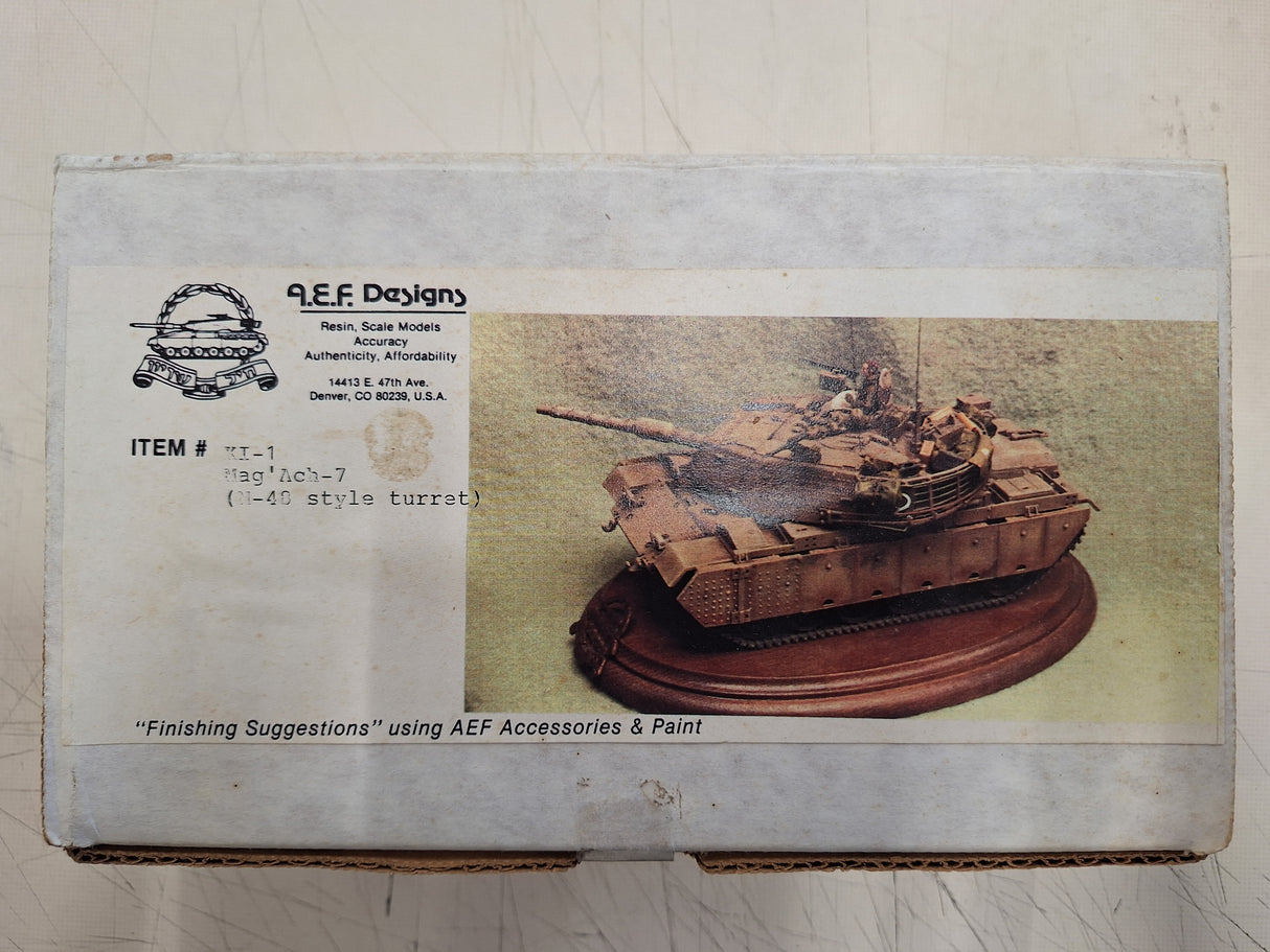 AEF 1:35 Magach-7 (M-48 Style Turret) Resin Conv. Set