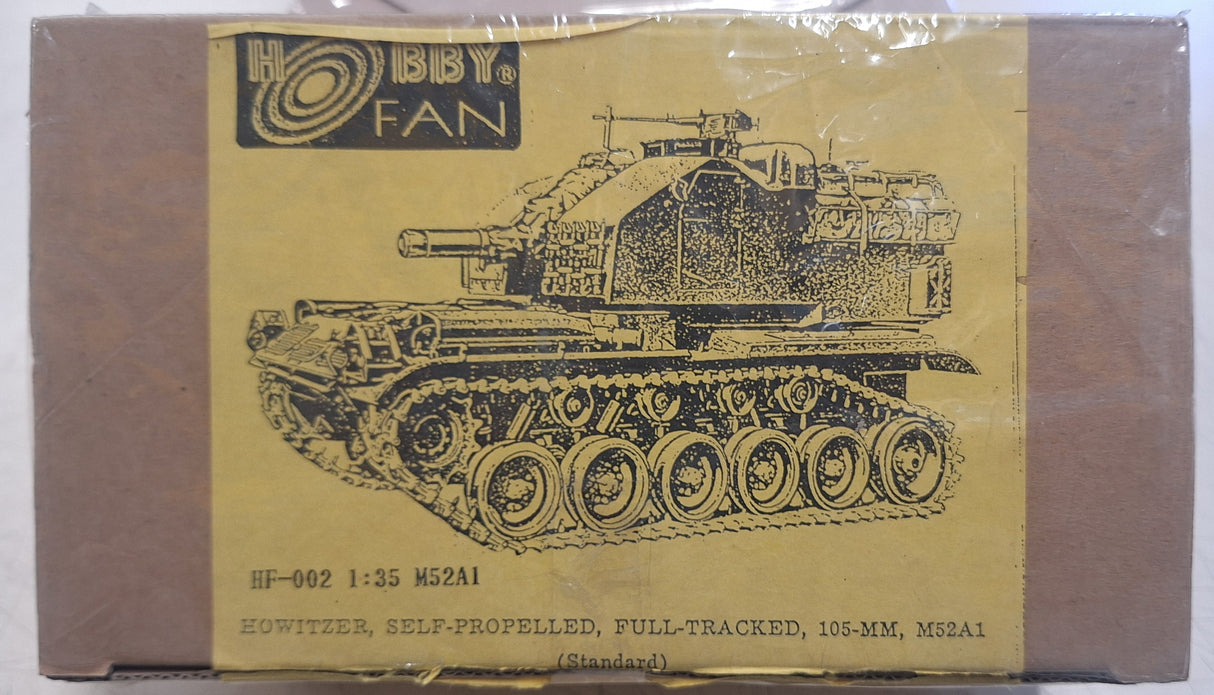 Hobby Fan 1:35 M52A1 105mm Self-Prop. Howitzer Full Resin Kit