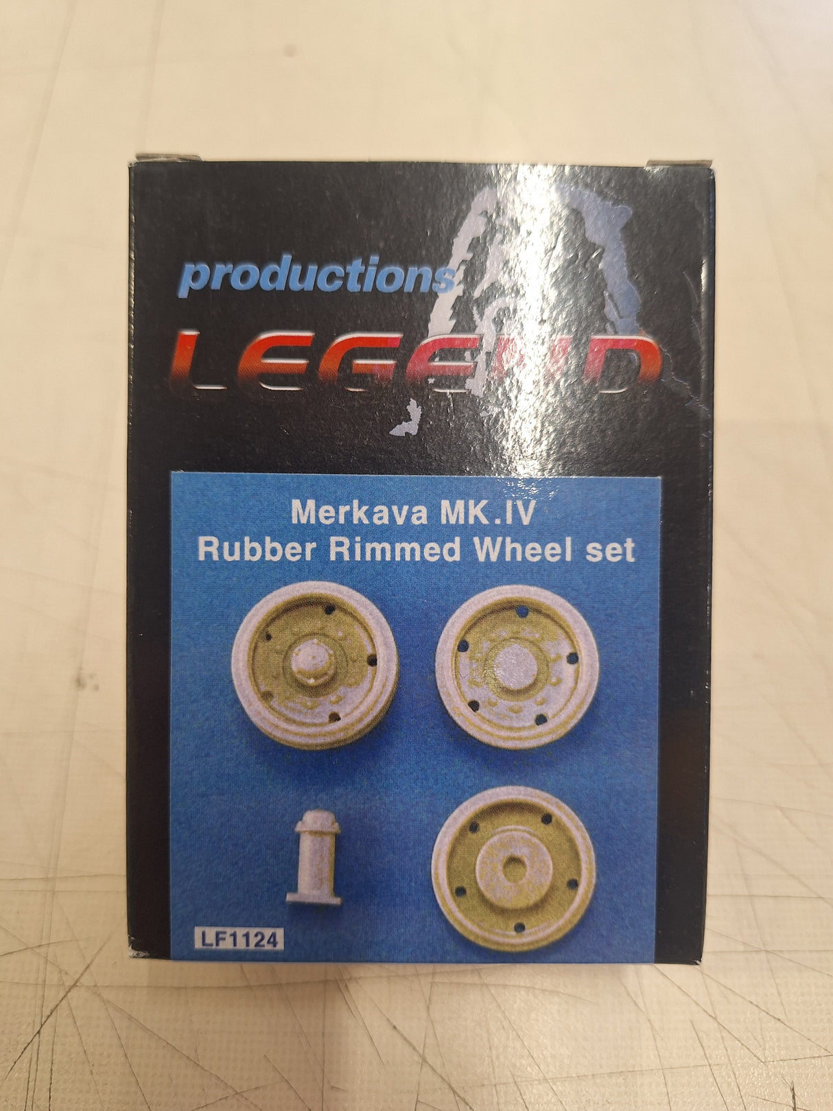 Legend 1:35 Merkava MK.IV Rubber Rimmed Resin Wheel Set
