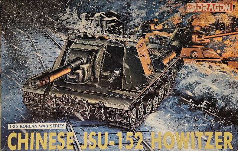 *Vintage, Aged, Unsealed* Dragon 1:35 Chinese JSU-152 (LW)