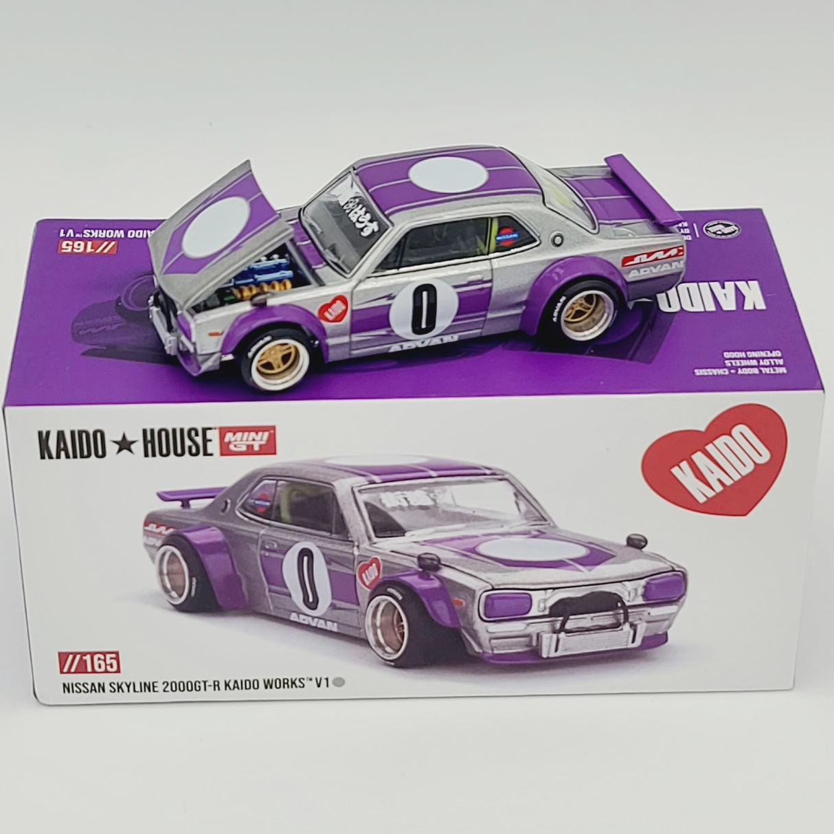 Mini GT 1:64 Kaido House Nissan Skyline 2000GT-R Kaido Works V1