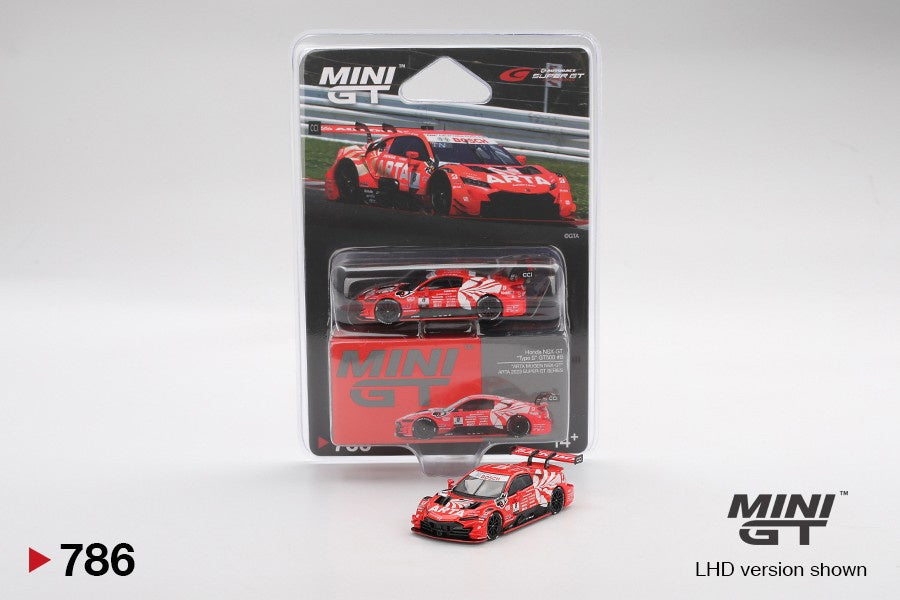 MiniGT 1:64 HONDA NSX-GT TYPE S GT500 2023 SUPER GT SERIES #8 TEAM ARTA