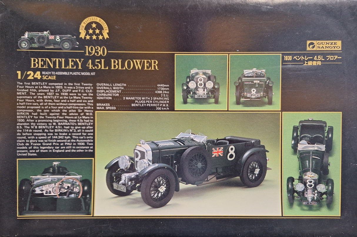 *Vintage* Gunze 1:24 1930 Bentley 4.5L Blower