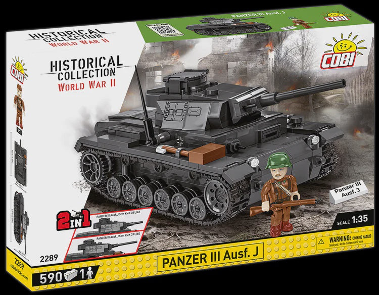 COBI Panzer III Ausf. J Tank 590pc