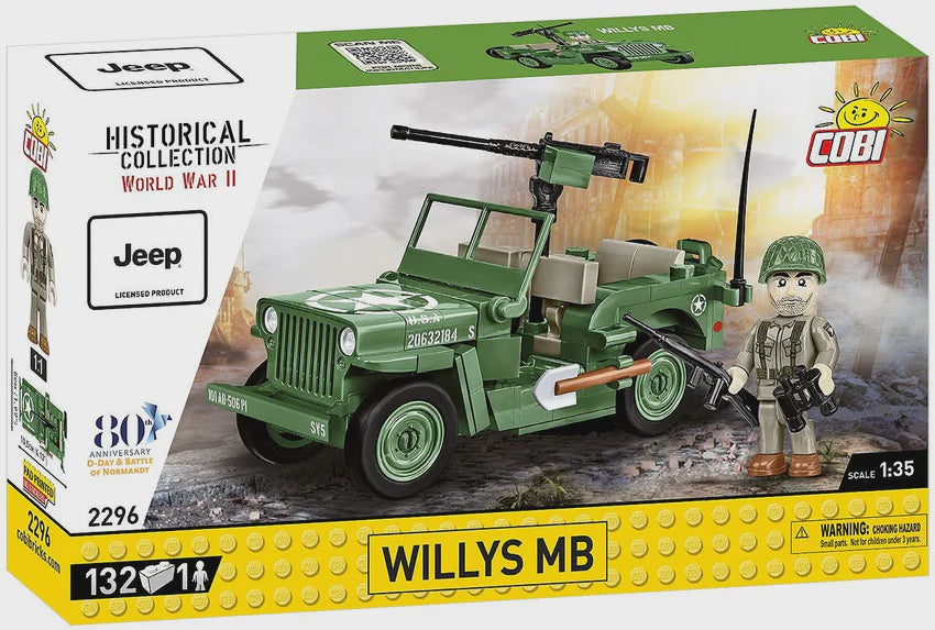 COBI JEEP Willys MB Vehicle 132pc
