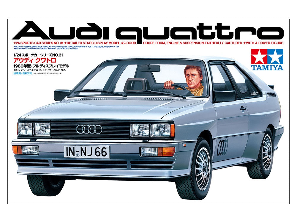Tamiya 1:24 Audi Quattro
