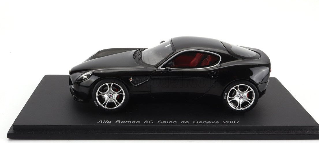 "Preowned" M4 1:43 Alfa Romeo 8c Competizione 2006 Black