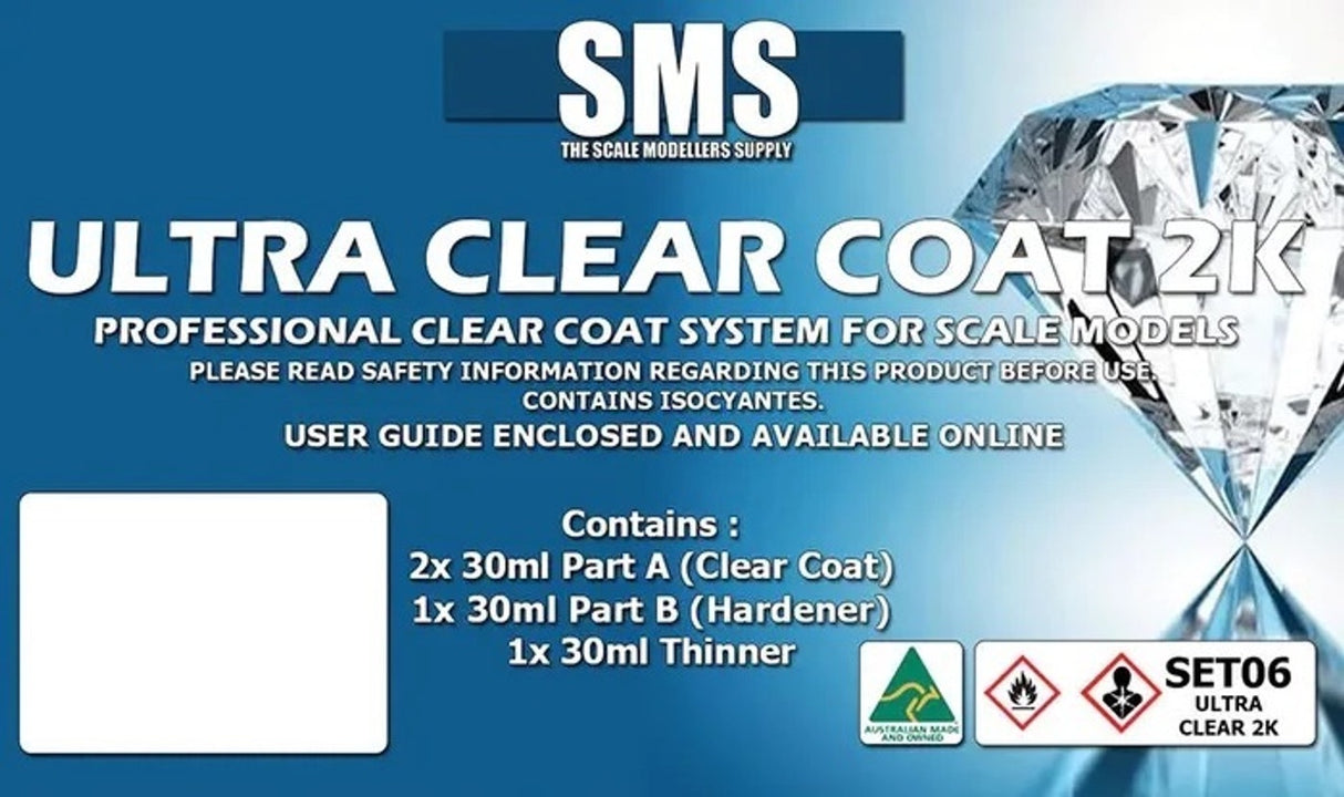 SMS #SET06 2K Ultra Clear Coat Set