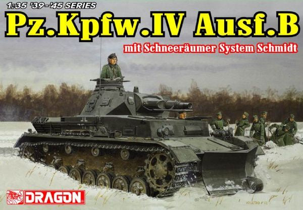 *Clearance* Dragon 1:35 Pz.Kpfw.IV Ausf.B mit Schneeräumer System Schmidt (LW)