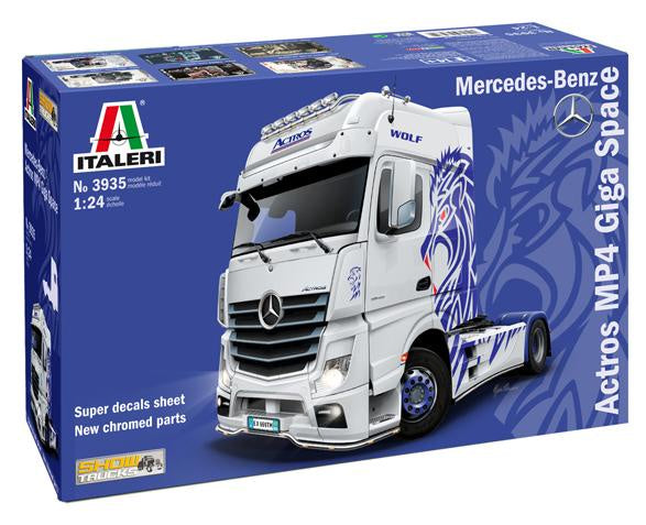Italeri 1:24 Mercedes-Benz ACTROS MP4 Giga Space