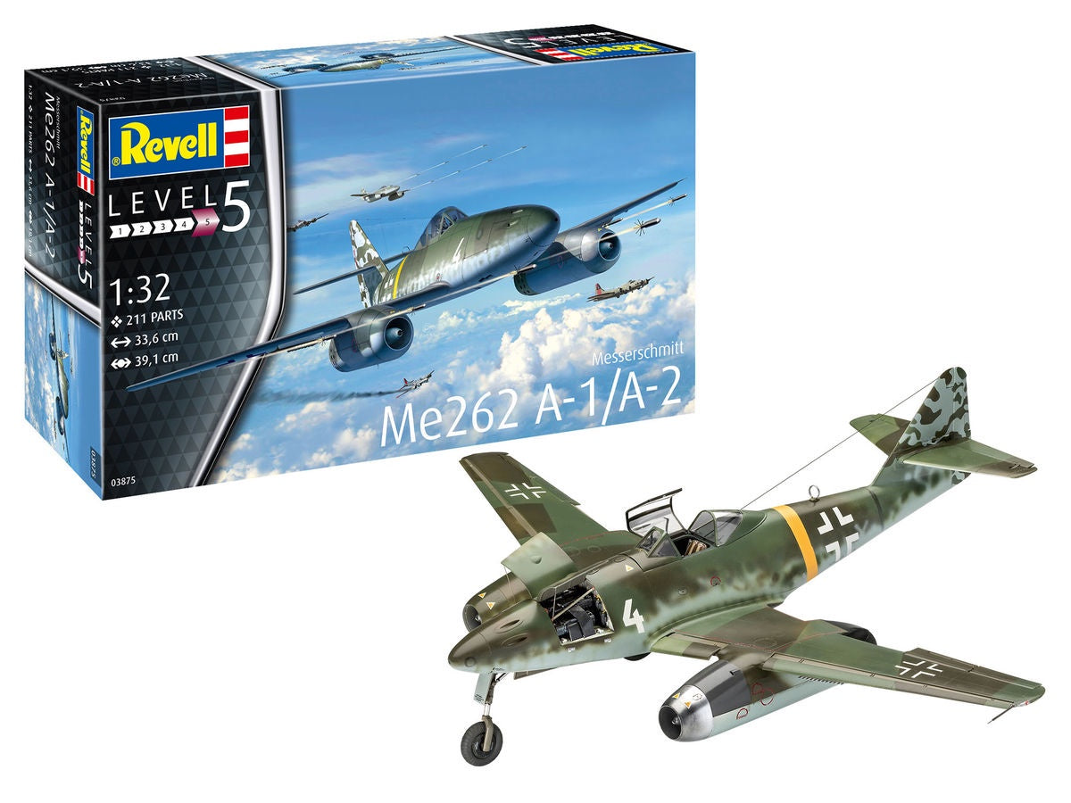 Revell 1:32 Messerschmitt Me262 A-1/A-2