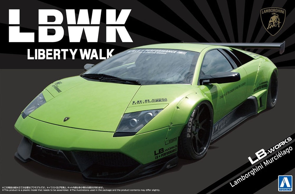 Aoshima LB★WORKS Lamborghini Murcielago LIMITED 20 Ver.2
