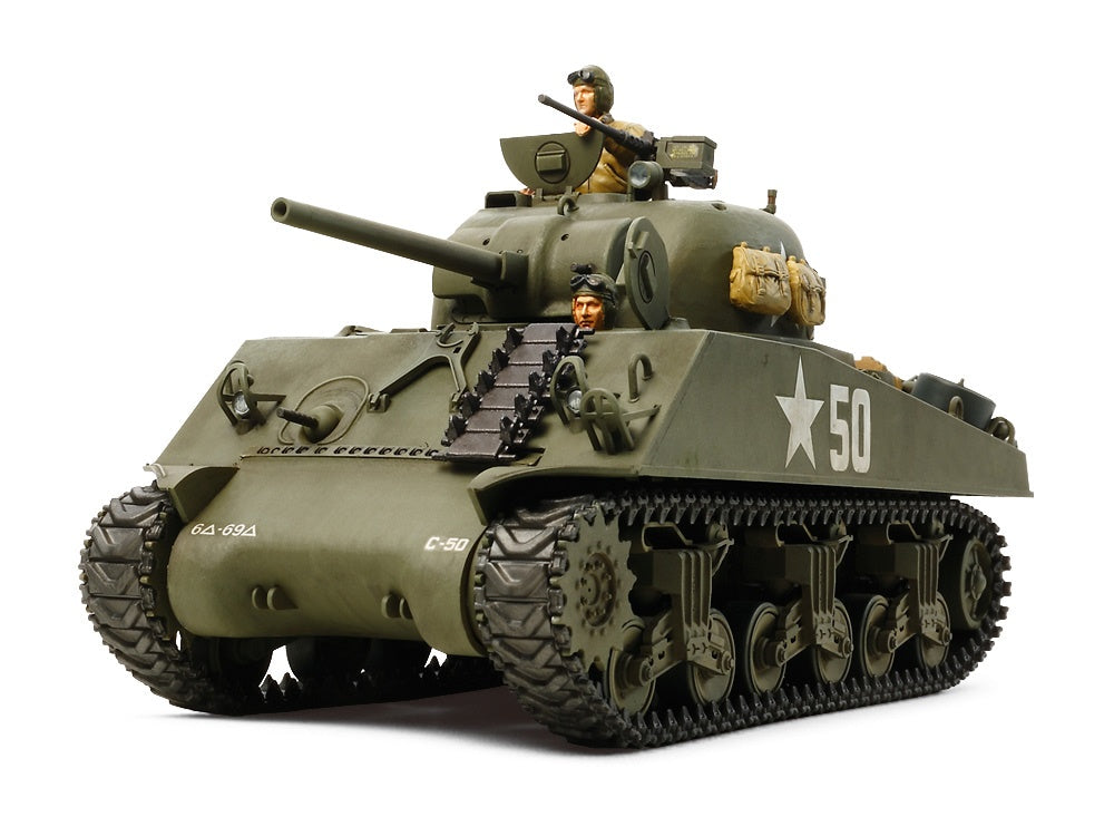 Tamiya 1:35 U.S. Med. Tank M4A3 Sherman w/Motor