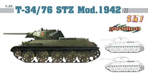 *Clearance* Dragon 1:35 T-34/76 STZ Mod. 1942