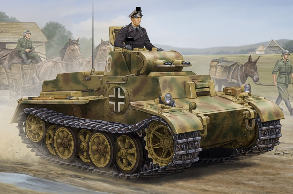 HobbyBoss 1:35 German Panzer I Ausf.F (VK18.01) - Late