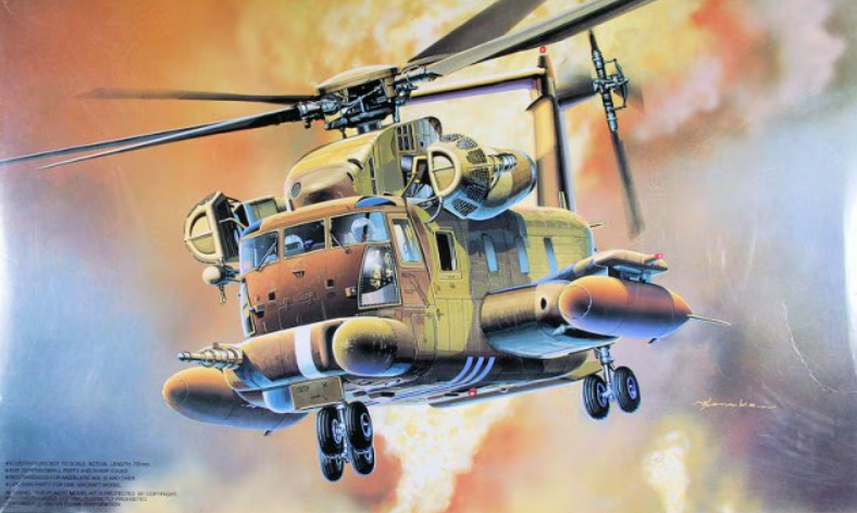 *Aged Decals, Vintage* Fujimi 1:72 MH-53J Special Ops. (LW)