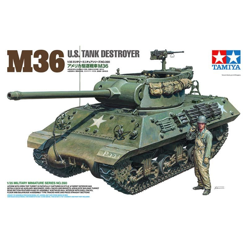 Tamiya 1:35 M36 Jackson U.S. Tank Destroyer
