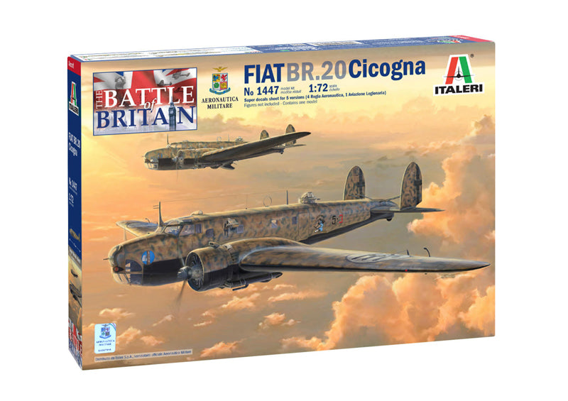 Italeri 1:72 FIAT BR.20 Cicogna Battle of Britain