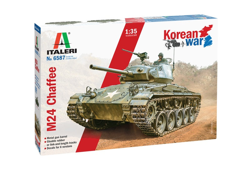 Italeri 1:35 M24 Chaffee Korean War